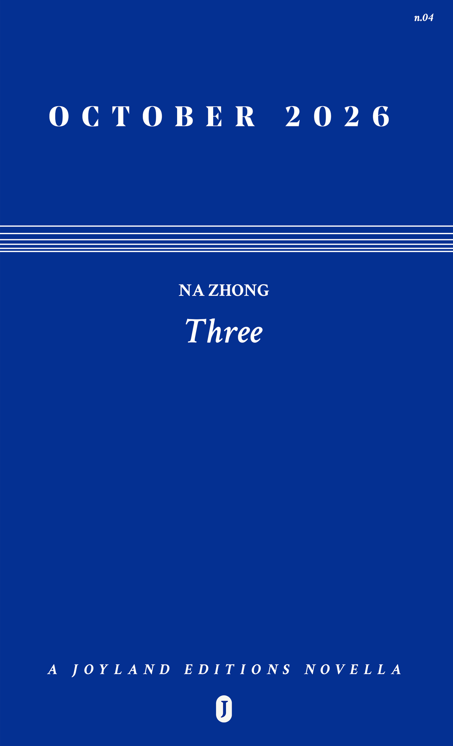 THREE by Na Zhong (out October 13, 2026)
